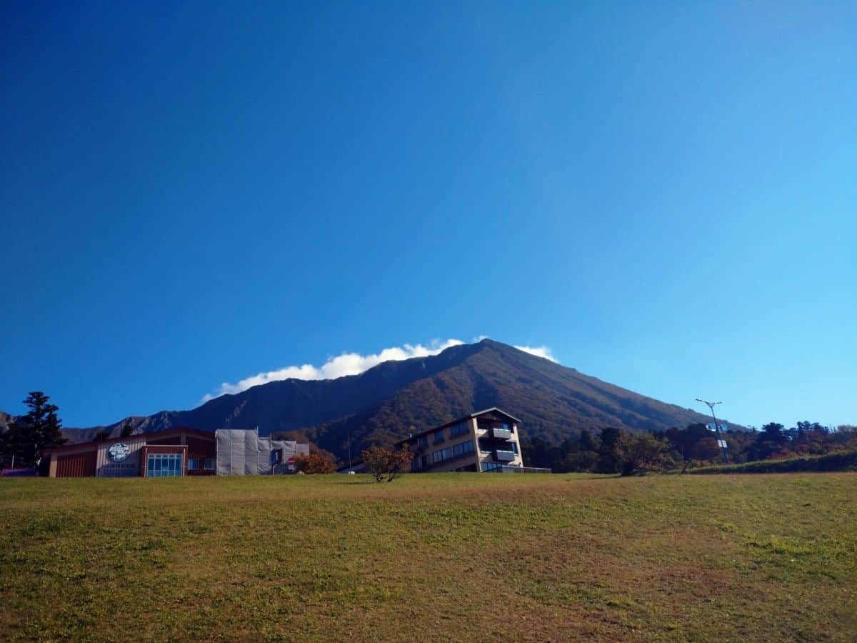 大山の景観