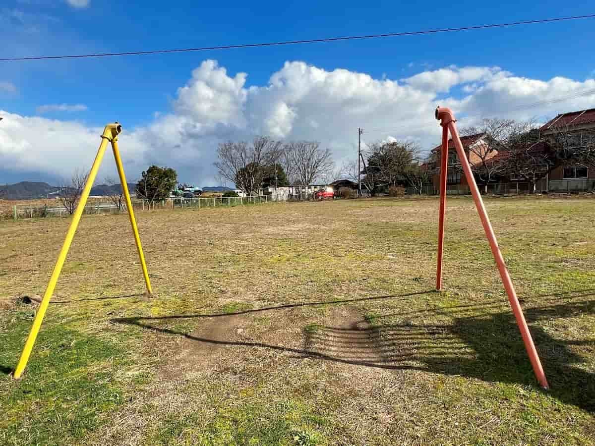 島根県松江市の大根島にある『亀尻緑地公園』の様子