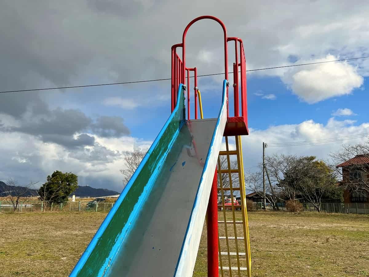 島根県松江市の大根島にある『亀尻緑地公園』の様子