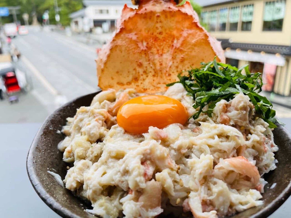 島根県出雲大社前にある『日本海直送とれとれマルセン』の海鮮丼