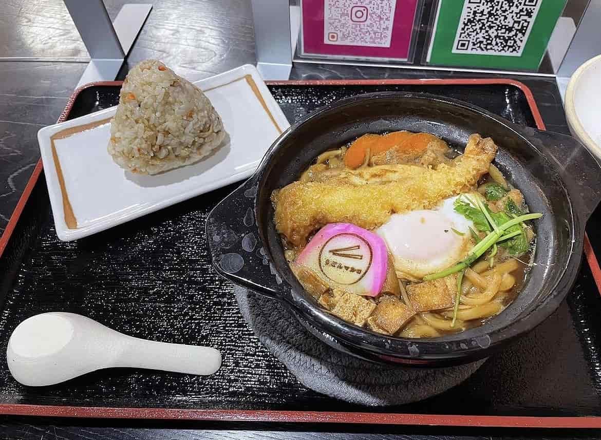 鳥取県米子市元町サンロードにある『うどんマルコ』のうどん