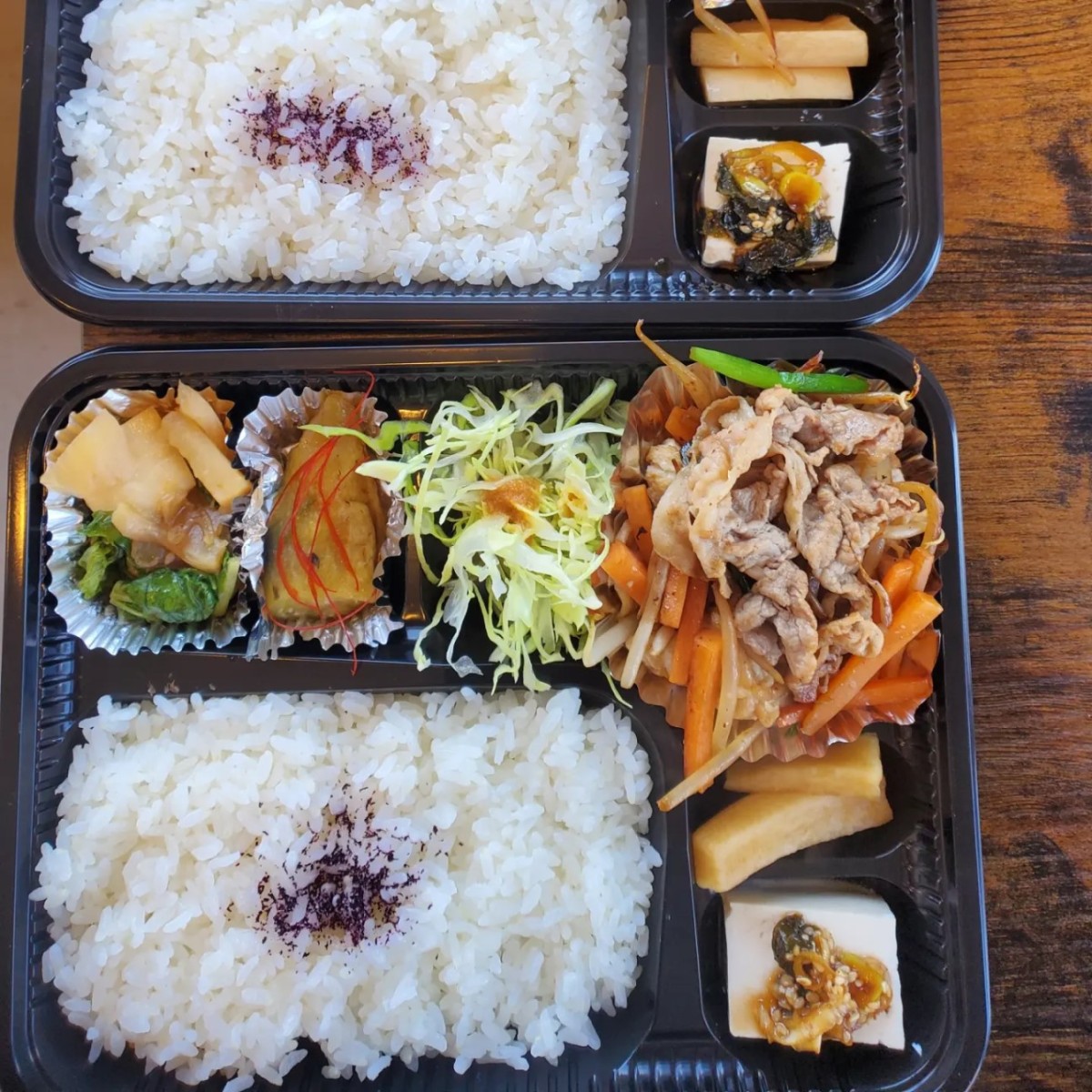 鳥取県米子市にオープンした『しゃにしゃに食堂』の日替弁当