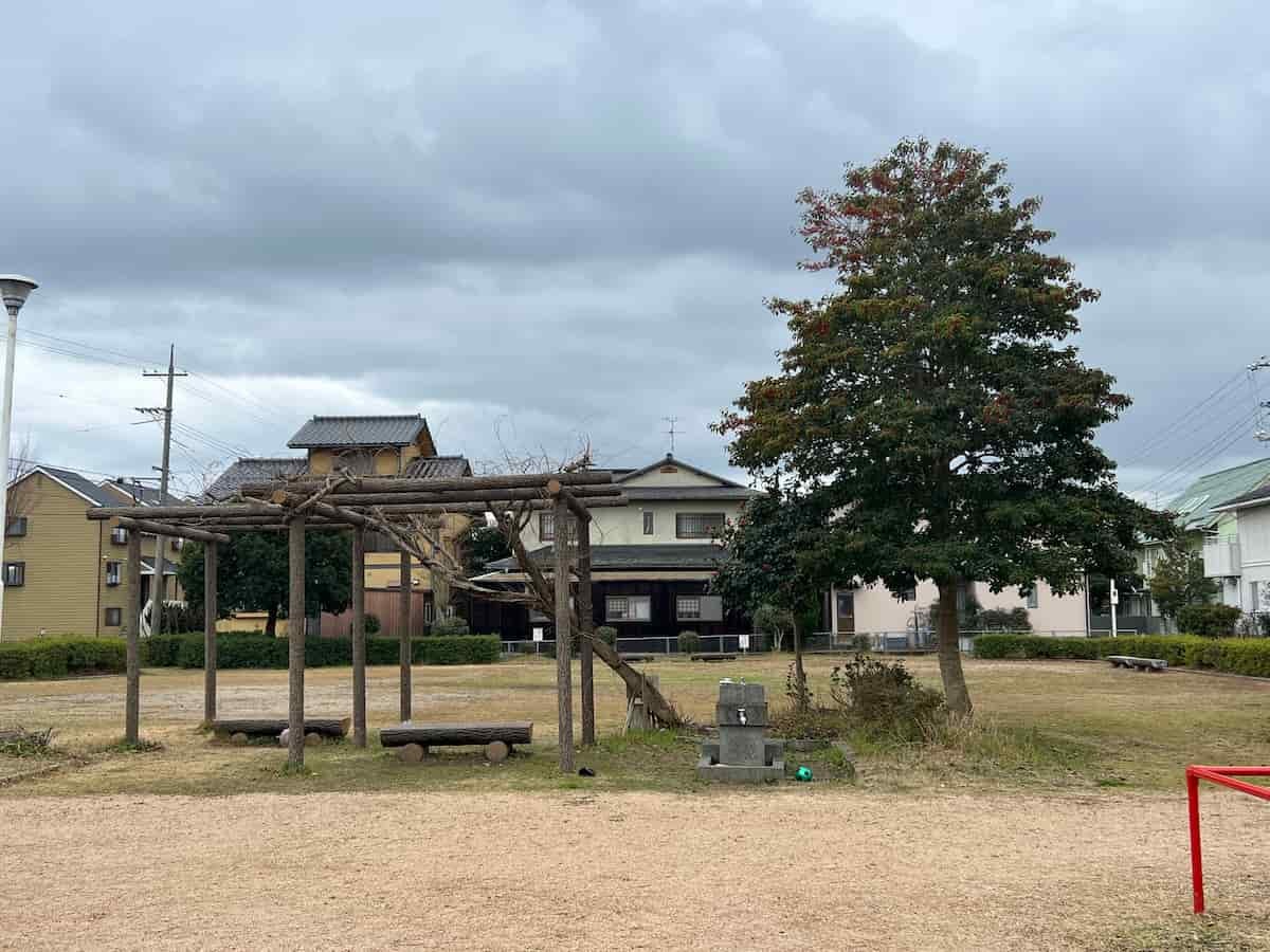 鳥取県米子市彦名町『安倍彦名団地公園』の様子