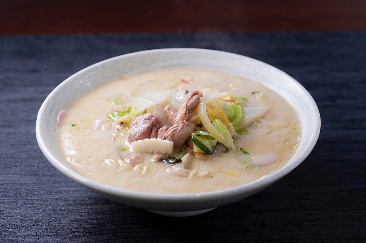 鳥取県鳥取市にある『久保ちゃんぽん 鳥取駅前店』の「ちゃんぽん麺」