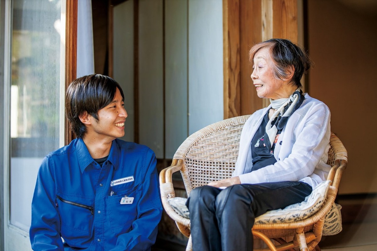 山陰の企業「山陰酸素工業」の社員