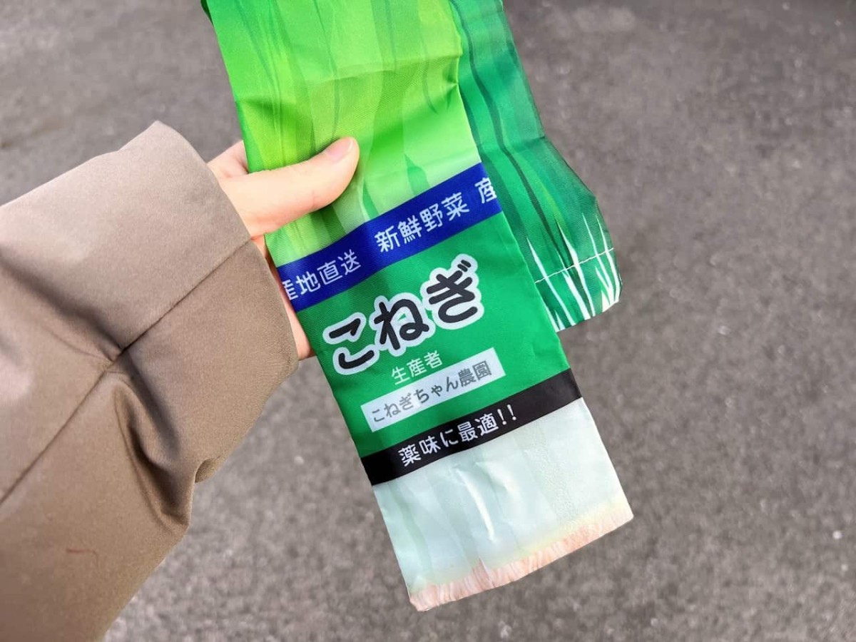鳥取県米子市の『TSUTAYA東福原店』にある「ガチャガチャの森」で購入した「ねぎ袋」