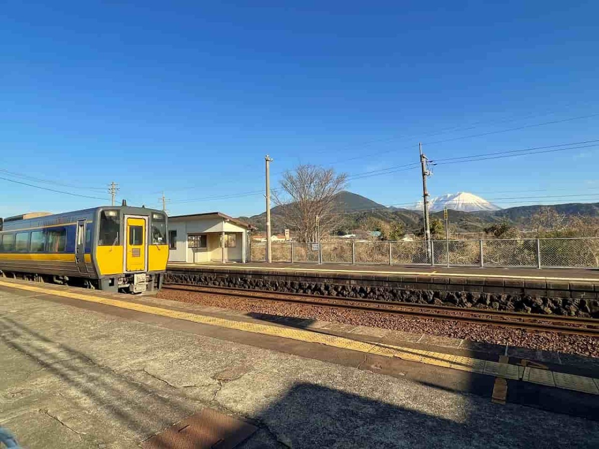 鳥取県米子市にある「淀江駅」周辺の様子