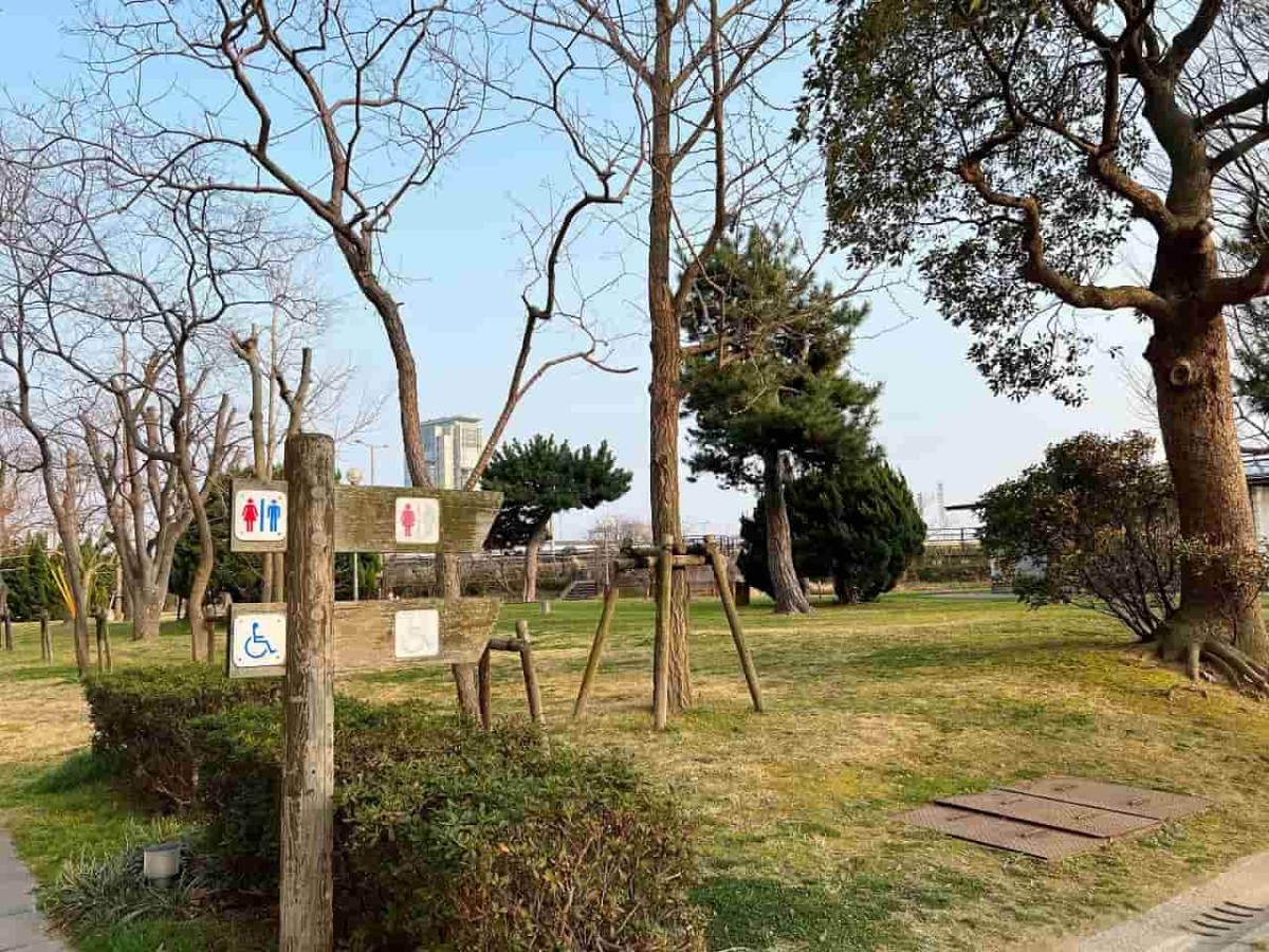 島根県松江市にある『末次公園』の様子