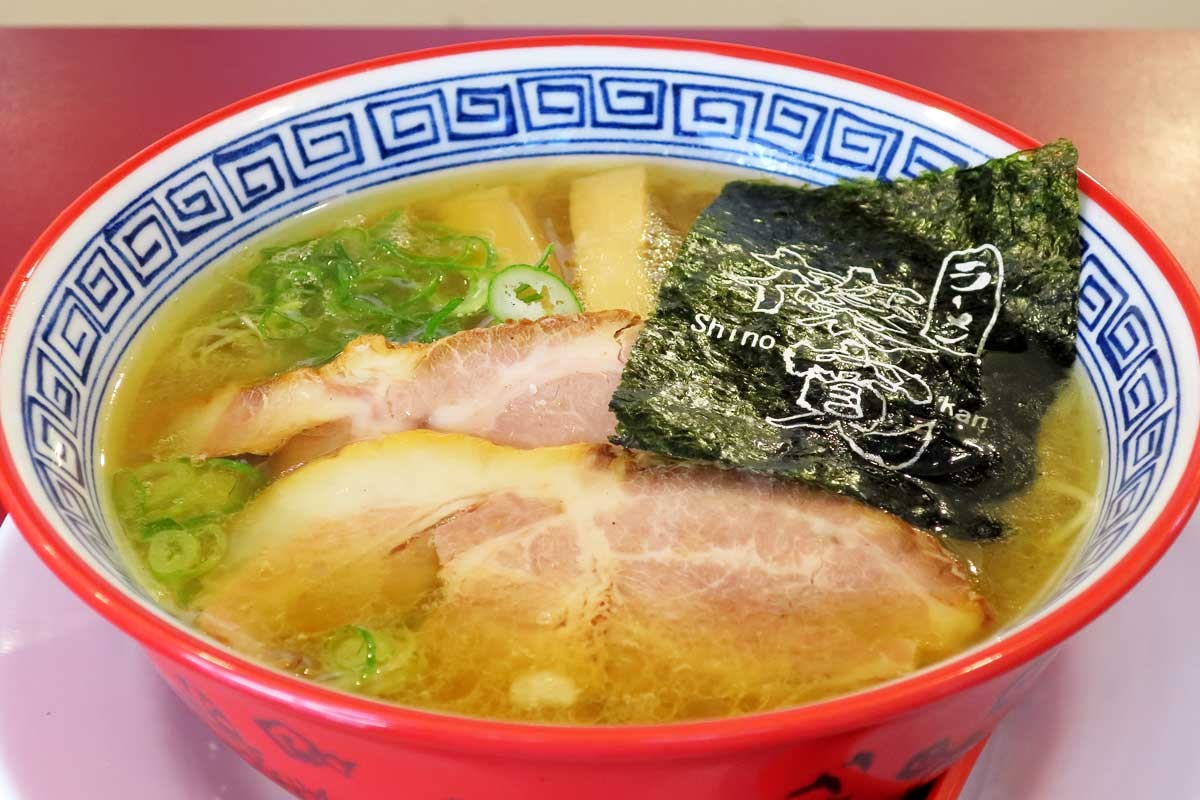 島根県松江市のJR松江駅高架下にある『シノカンnoodle』の中華そば