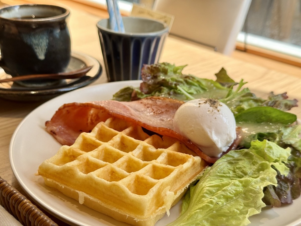 出雲大社の参道にあるカフェ『Koharu（こはる）』のモーニング