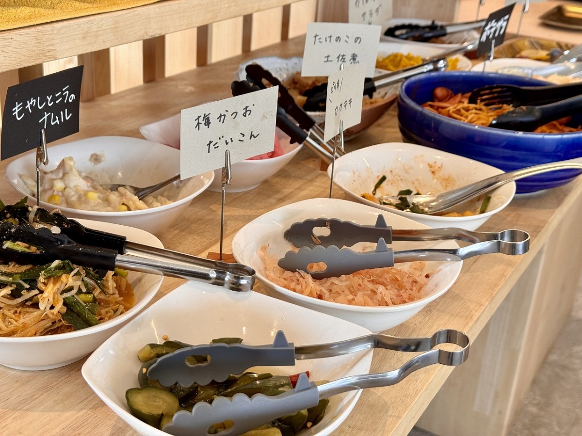 島根県松江市西津田にあるカフェ『KITCHEN C:Home (シーホーム)』のブッフェ