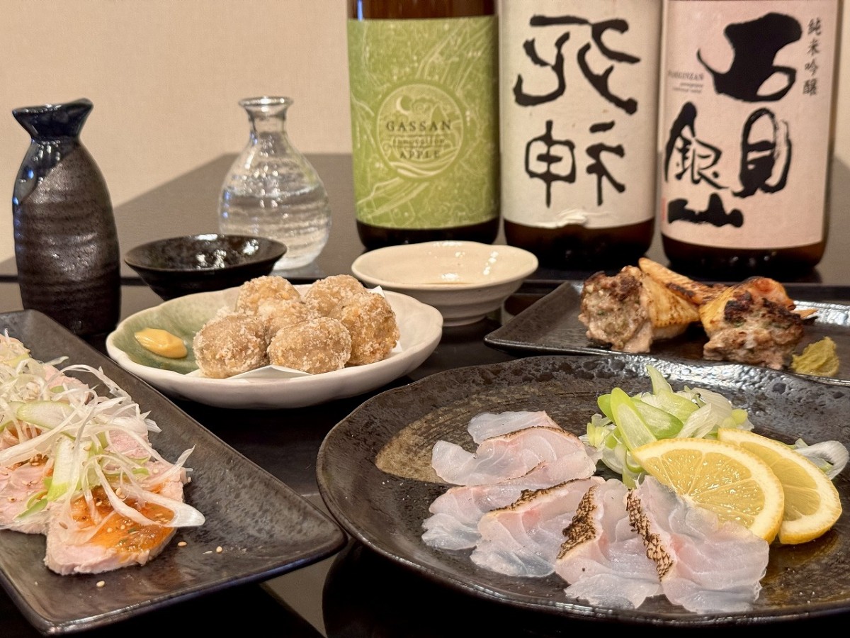 島根県松江市にオープンした居酒屋『食事と酒どころ でぶや』の料理