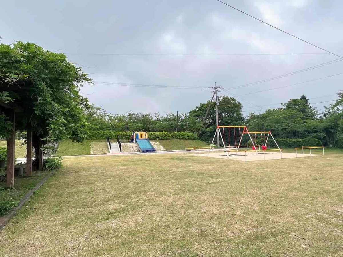 鳥取県大山町にある『名和公園』の様子