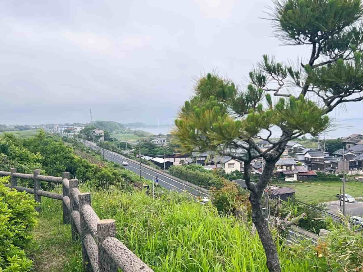 鳥取県大山町にある『名和公園』の様子