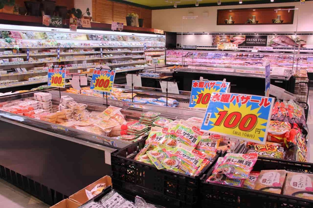 島根県松江市にある『フーズマーケットホック黒田店』で販売している魚_水曜バザール
