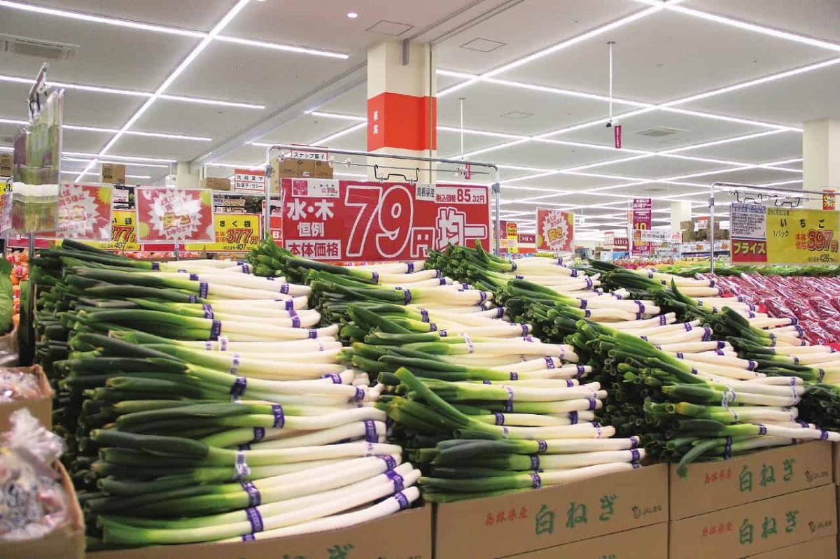 鳥取県米子市にある『ザ・ビッグ』で販売している野菜