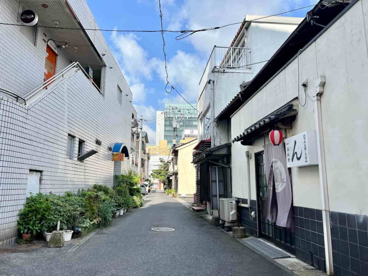 島根県松江市の寺町の様子