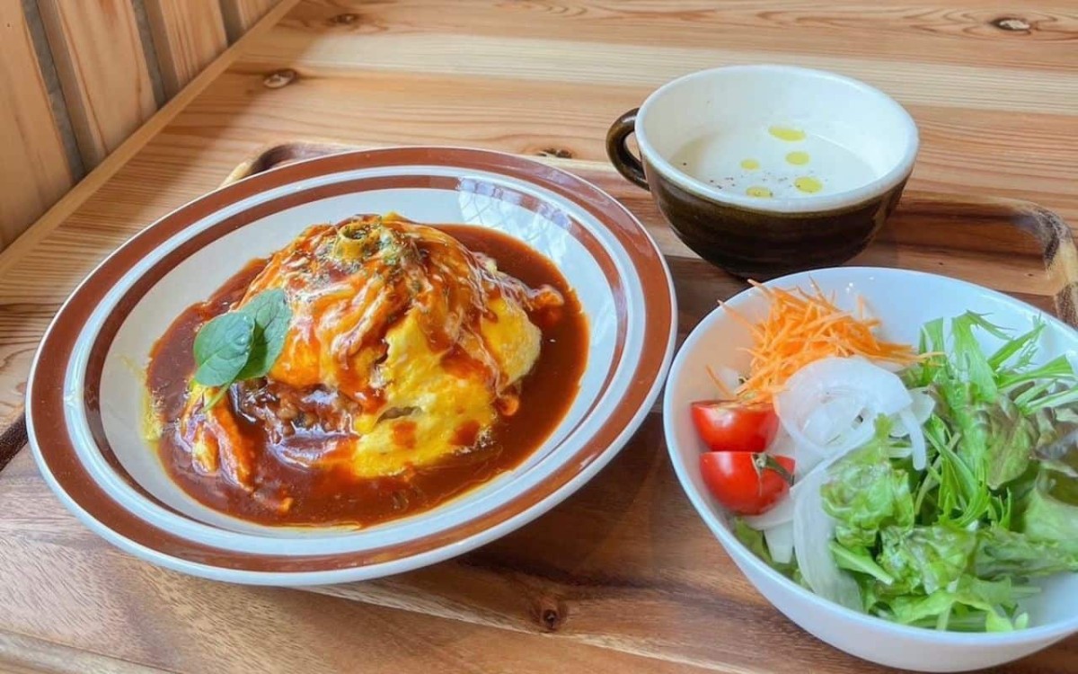 鳥取県米子市にオープンした『オンレントカフェ』のランチメニュー