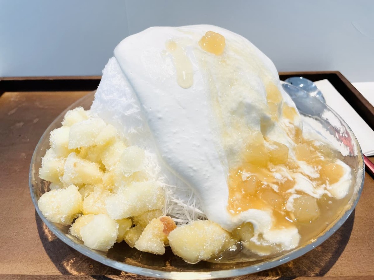 島根県出雲市の人気和菓子店『吉岡製菓』の新商品かき氷