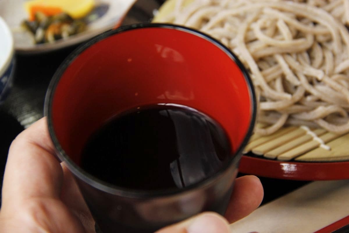 島根県奥出雲町のそば店『高原そば壱心』のそばつゆ