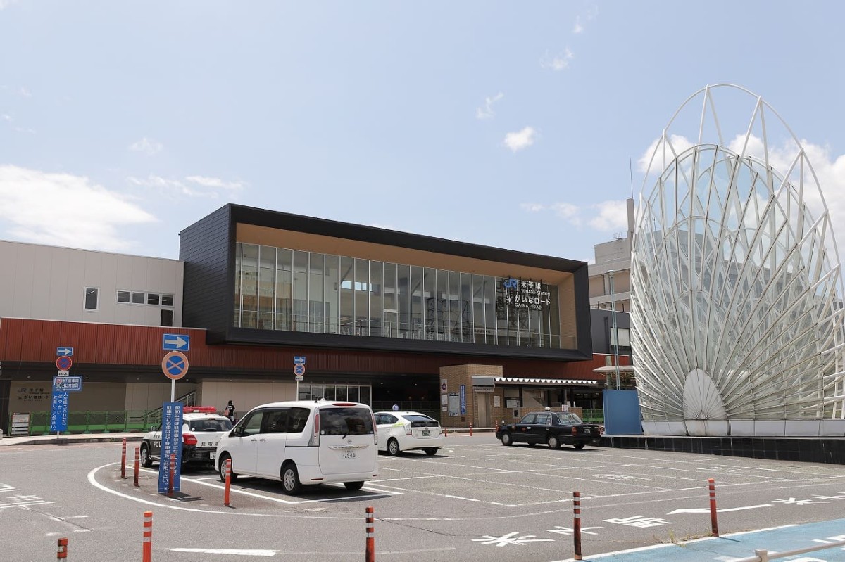 2023年７月にリニューアルした鳥取県米子市「米子駅」の新駅舎