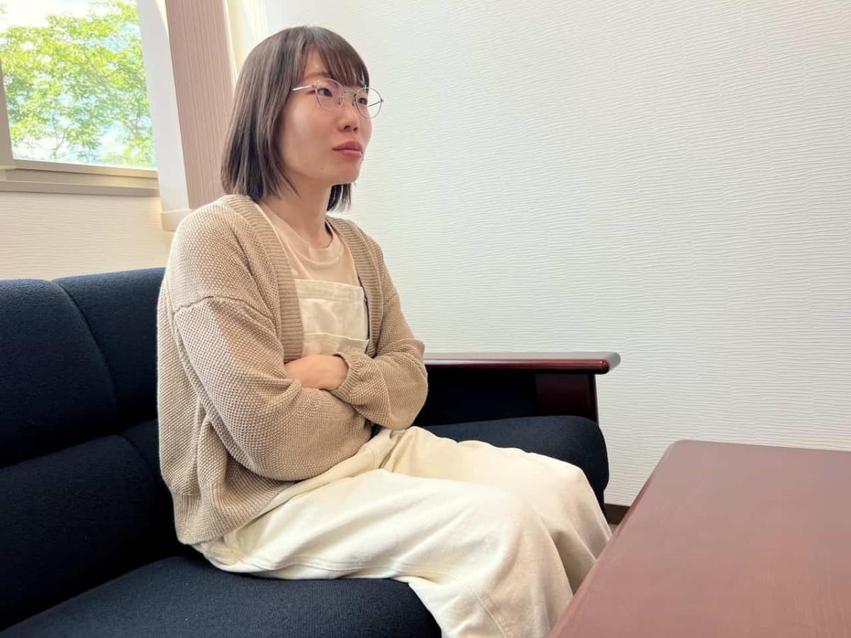 「JAしまね」で資産運用について話をしている様子
