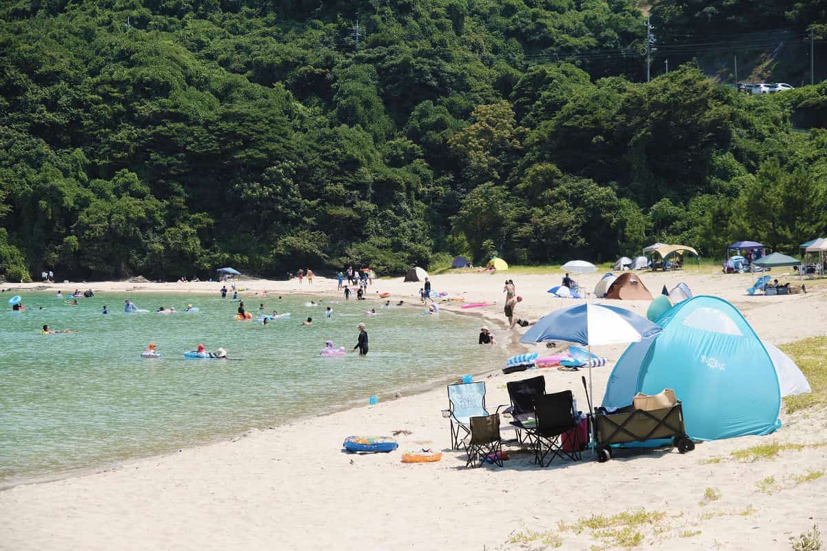 島根県松江市美保関町の笹子海岸