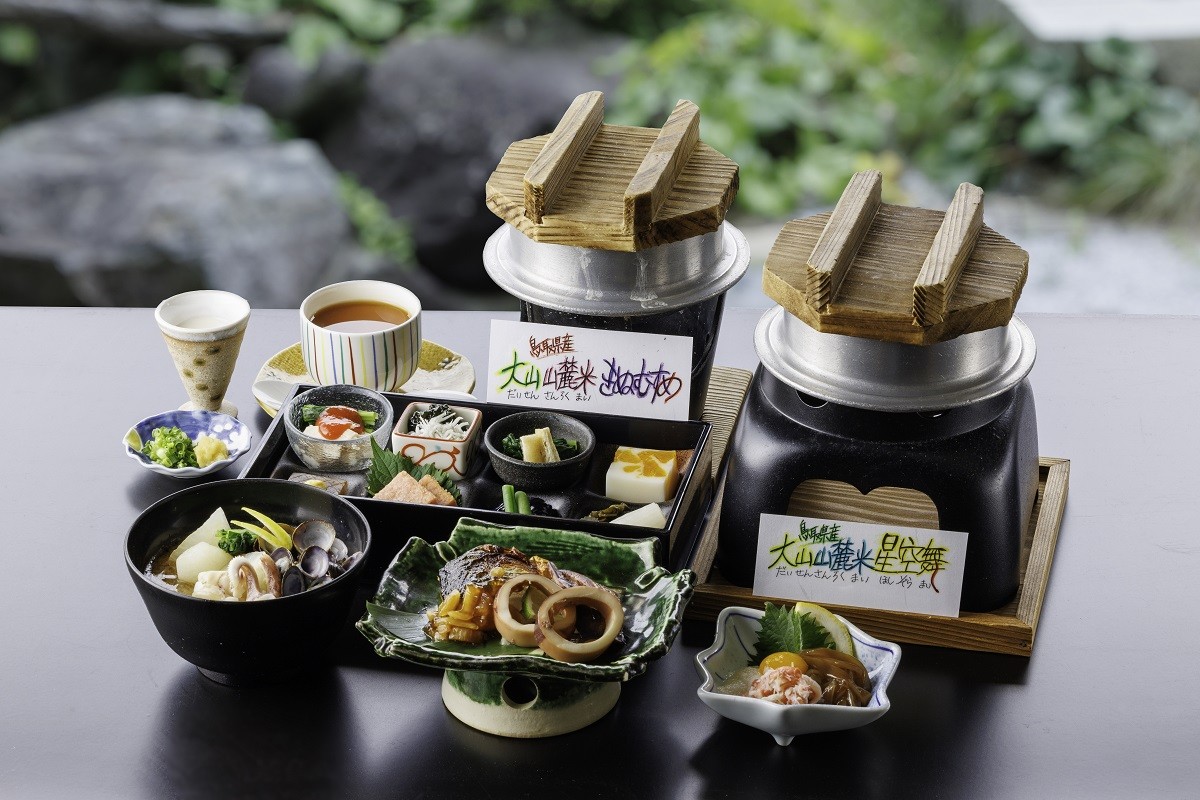 鳥取県米子市の皆生温泉にある温泉宿『皆生風雅』の朝食メニュー