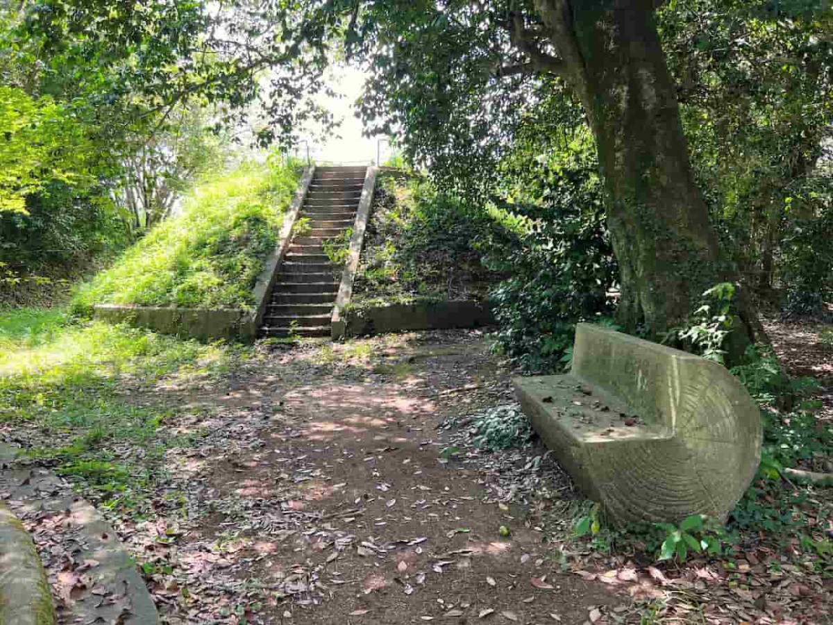 島根県松江市にある『楽山公園』の様子