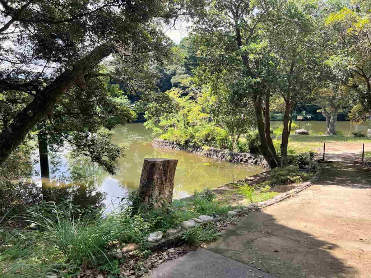 島根県松江市にある『楽山公園』の様子