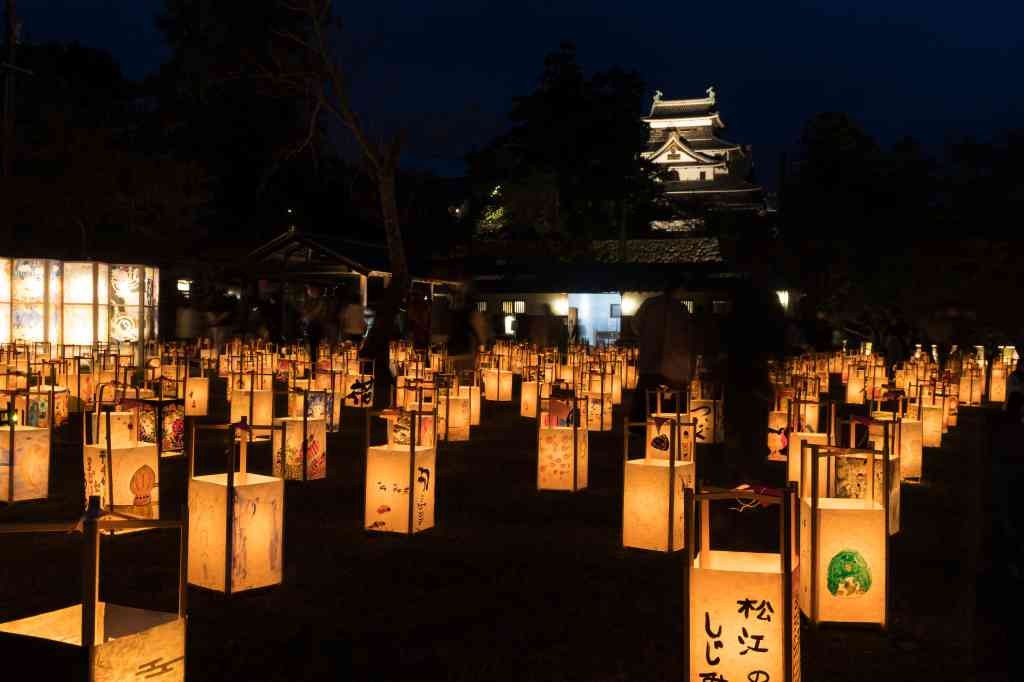 島根県松江市のイベント「松江水燈路」のイメージ