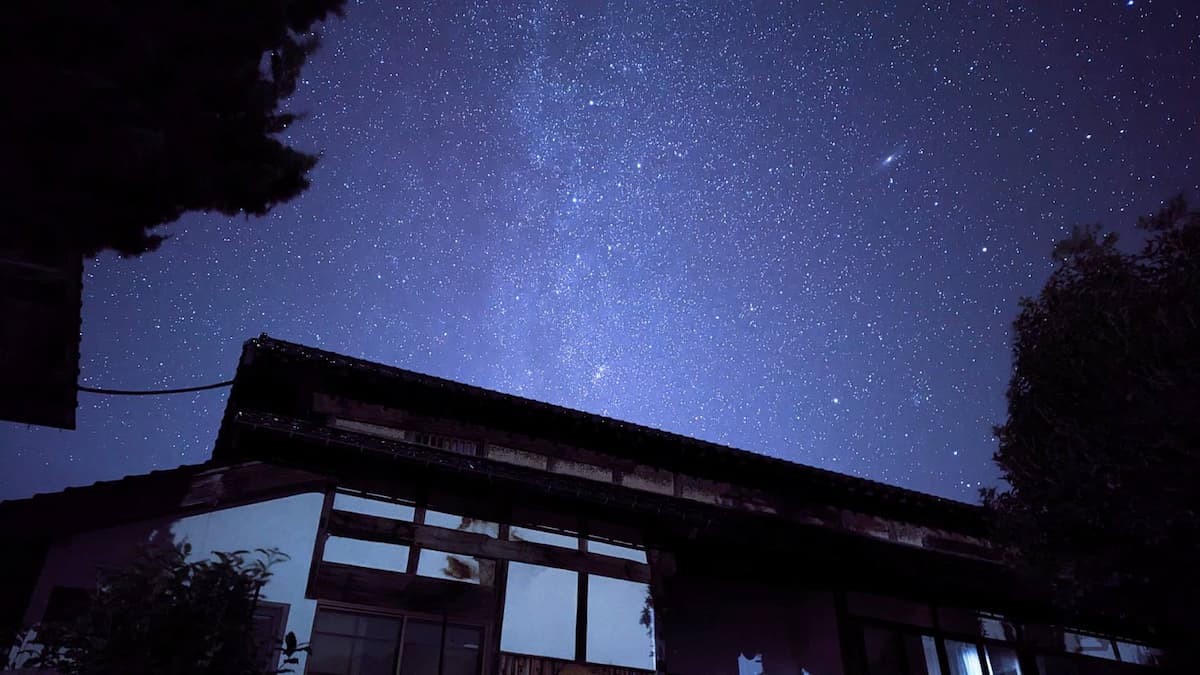 星の宿りから見られる星空