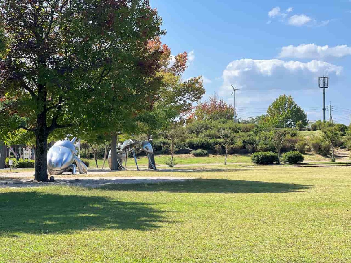 鳥取県米子市の『弓ヶ浜公園』の様子