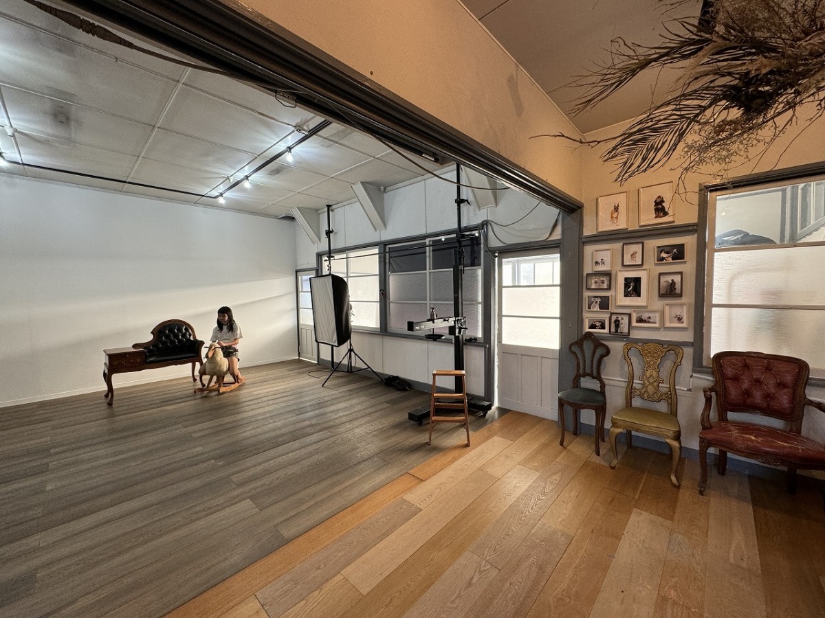 米子市の写真スタジオ『ジェイハチフォトビーベース』の撮影イメージ