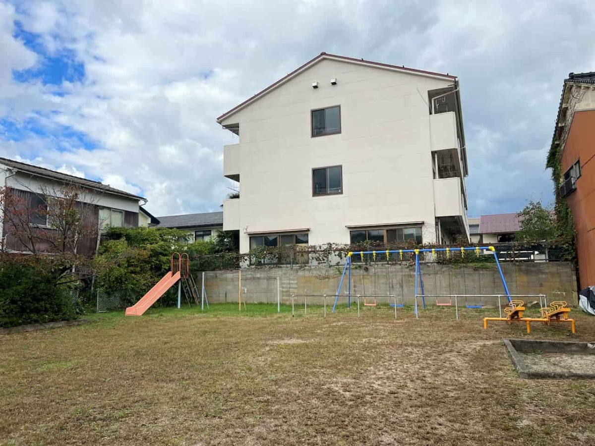 鳥取県米子市にある『南立町公園』の広場