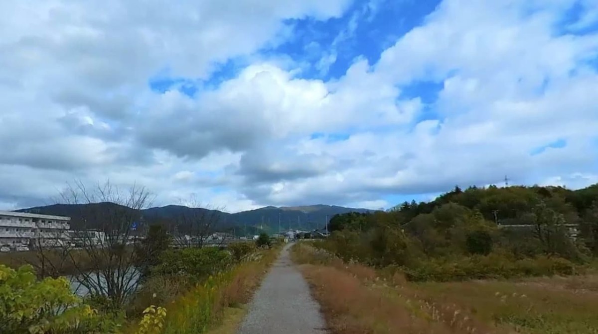 松江市西川津町のお散歩風景