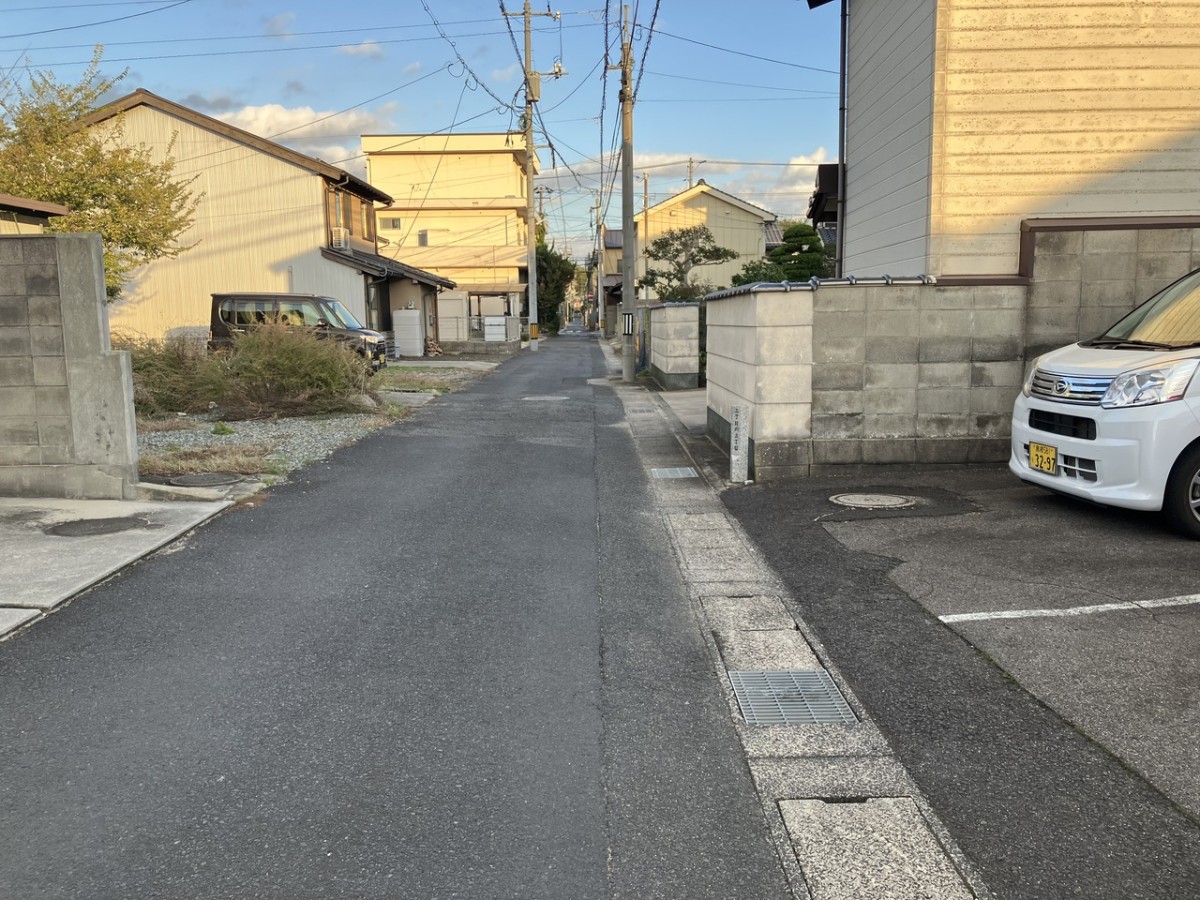 松江市雑賀町のお散歩風景