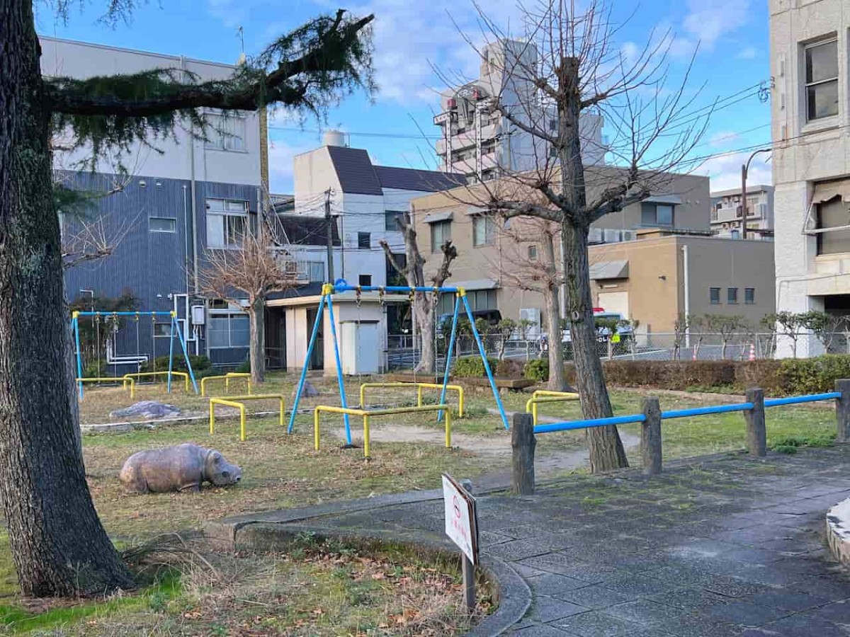 鳥取県米子市にある『冨士見２号公園』の様子