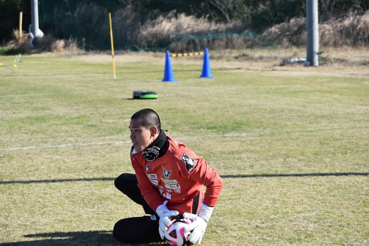 鳥取県のプロサッカークラブ「ガイナーレ鳥取」の高麗選手