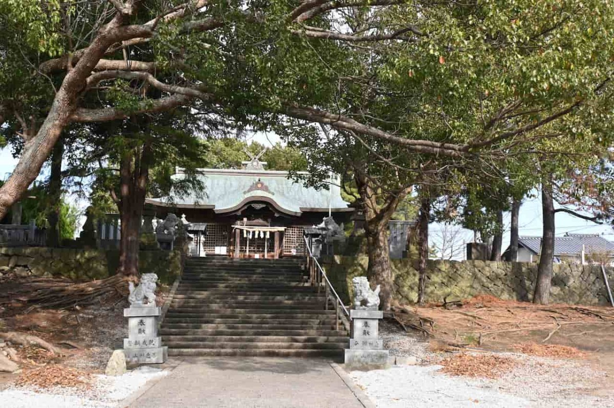 鳥取県米子市にある『貴布禰神社』の境内