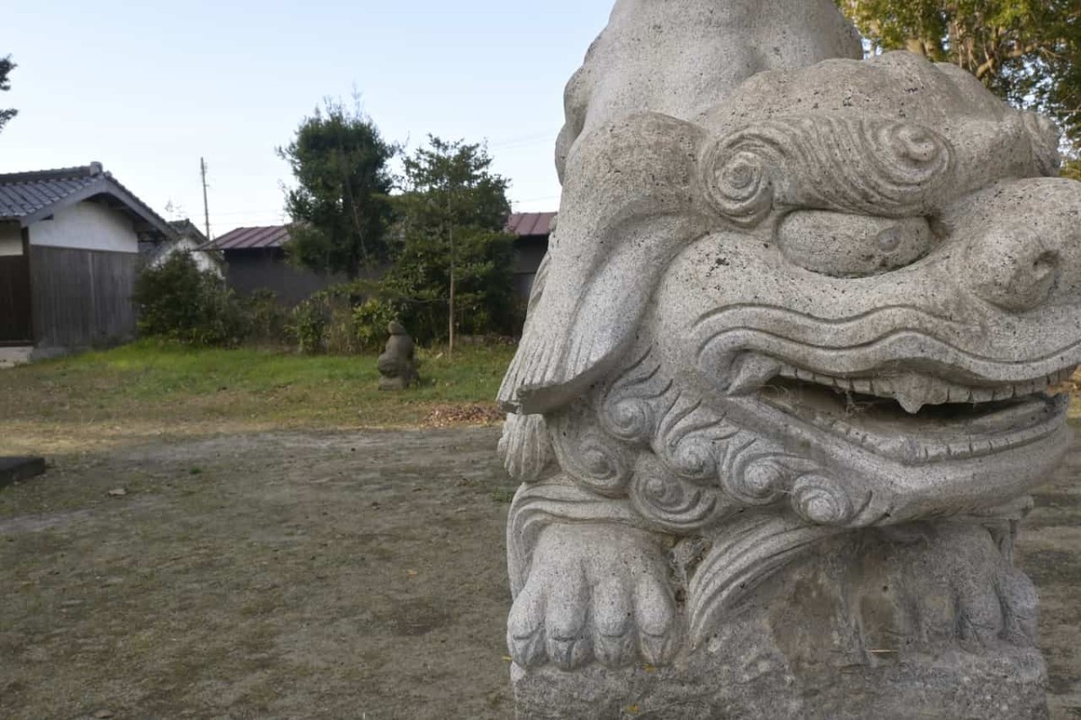 鳥取県米子市にある『和田御崎神社』の様子