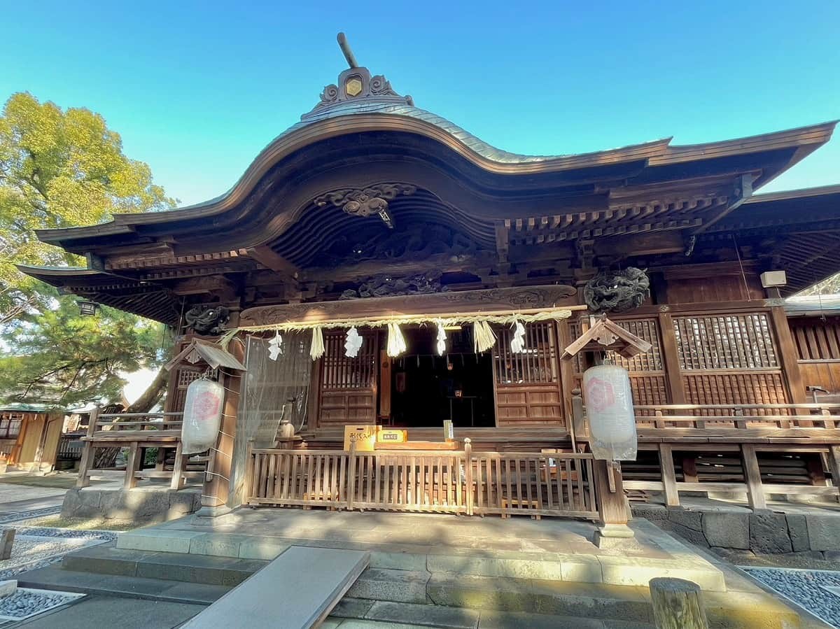 島根県松江市『売布神社』の外観