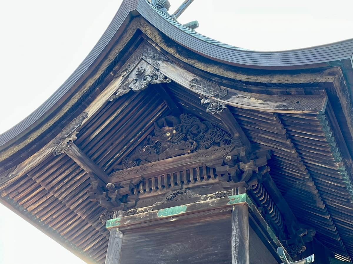 島根県松江市『売布神社』の境内