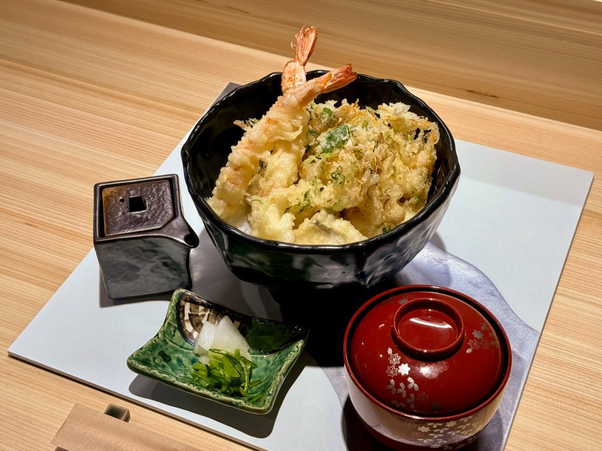 米子市皆生温泉の天ぷら専門店『天ぷらにしむら』の天丼