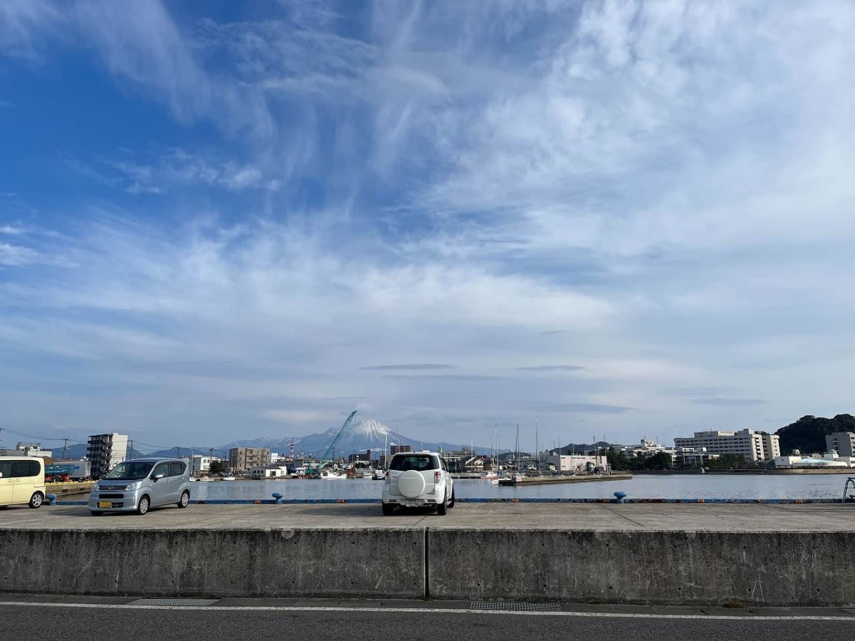 鳥取県米子市にある『米粉クレープのお店Letut（レットゥ）』から見られる景色