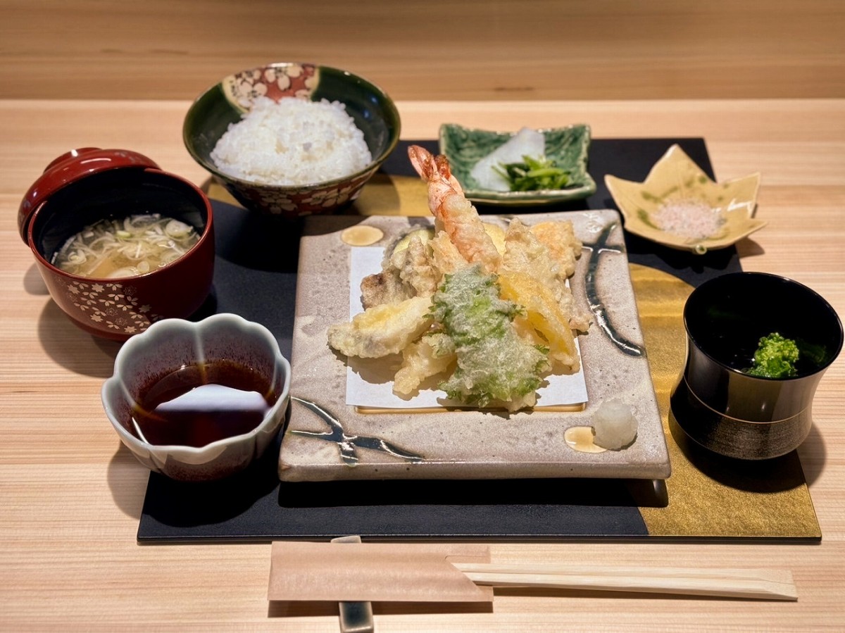 鳥取県米子市にオープンした『天ぷら にしむら』の天ぷら膳