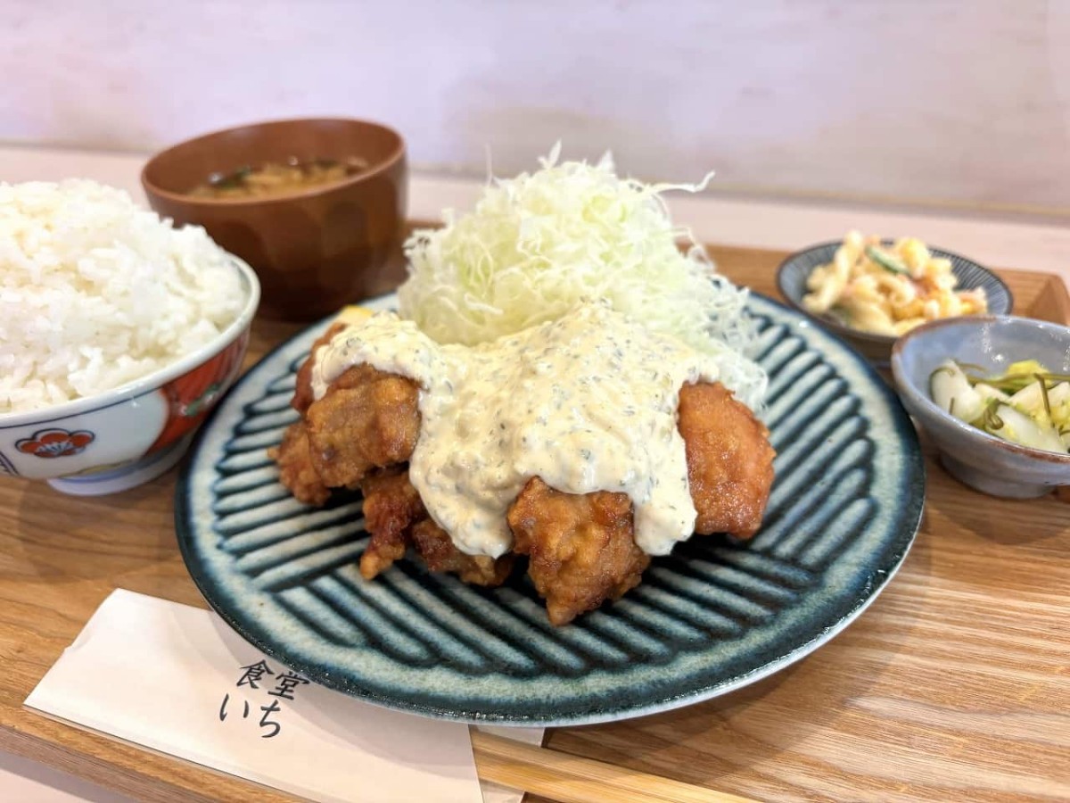 島根県出雲市にある『食堂いち』で提供している定食