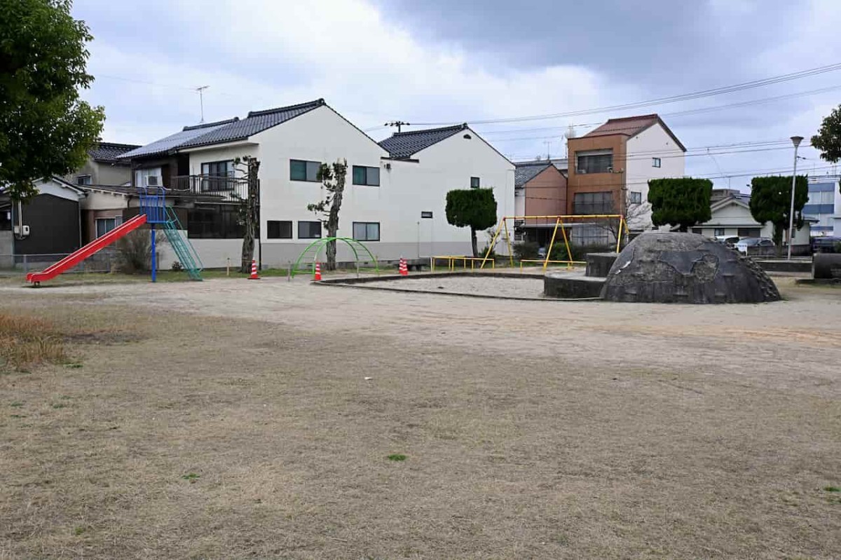 鳥取県米子市『富士見1号公園』の園内