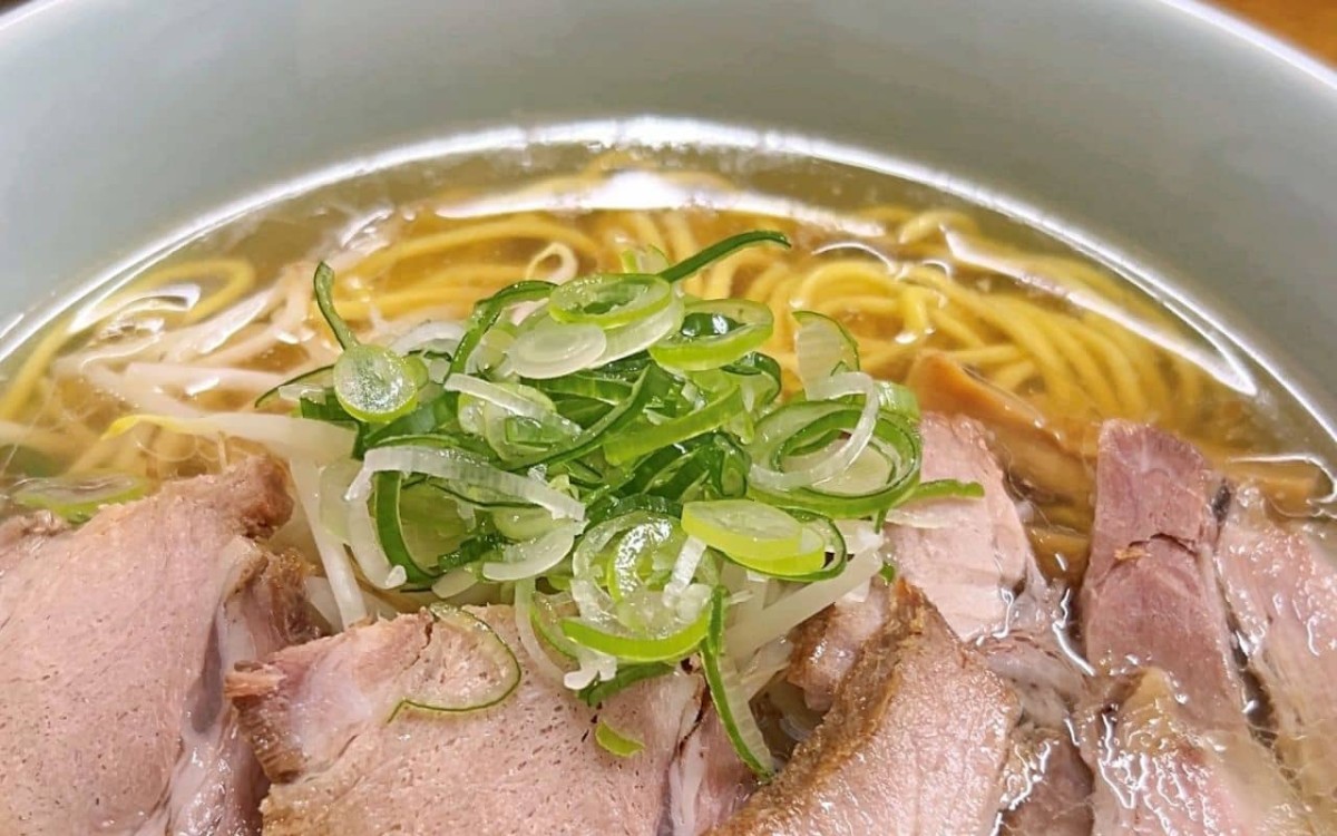 鳥取県米子市にある『ラーメン修ちゃん』の牛骨ラーメン