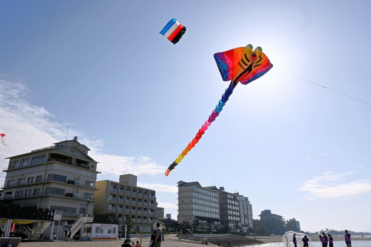 鳥取県米子市で開催中の「カイケジャンボリー４」の様子